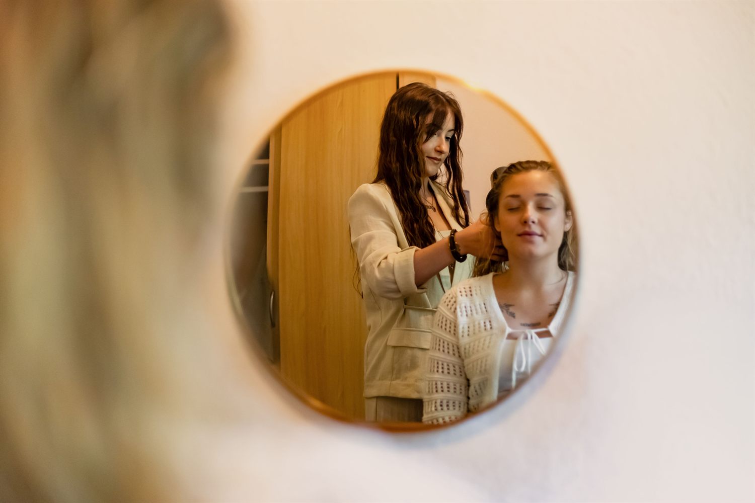 Séchage des cheveux
